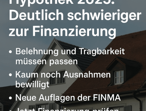 Wieso es heute deutlich schwieriger ist, eine Finanzierung zu erhalten
